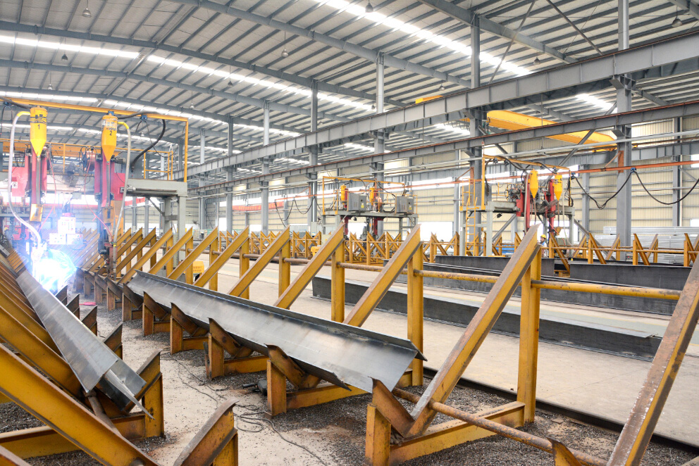 龍門埋弧焊作業區