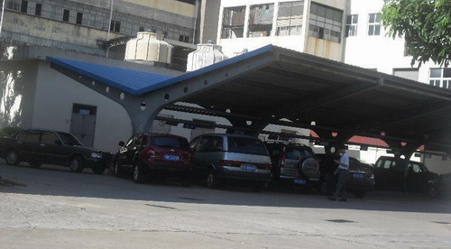 鋼結(jié)構(gòu)車棚（雙向型）