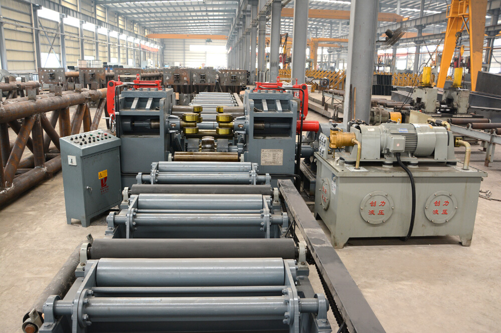 H型鋼翼緣液壓矯正機(jī)